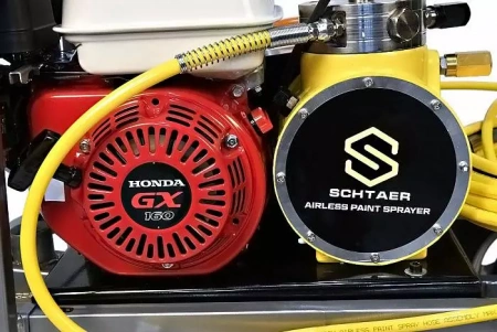 SCHTAER Wega 6G разметочная машина с комплектом для стеклошариков на 2 пистолета